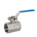 ISO 5211 Direct Mounted Ball Valves,1 pc,V-83HP, 1 Piece Direct Mounted Ball Valves,Reduced Bore ,800 psi,Screwed End 
